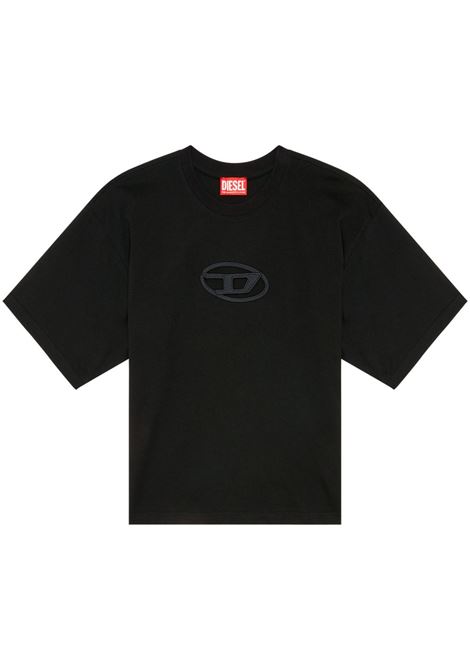 t-shirt t buxt crop donna nera DIESEL | A15096 0NIAX9XX